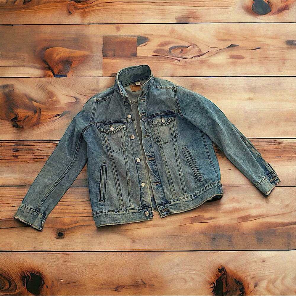 Stone Washed Denim Jacket